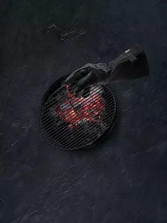 WMF | Grillhandschuhe Leder / Schwarz | 